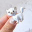 Cat Brooch Pin - cat brooch pin