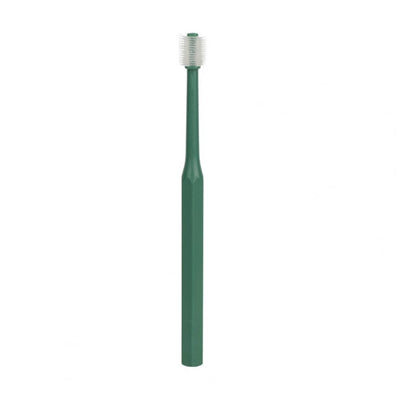 Cat Brushing Teeth - Green