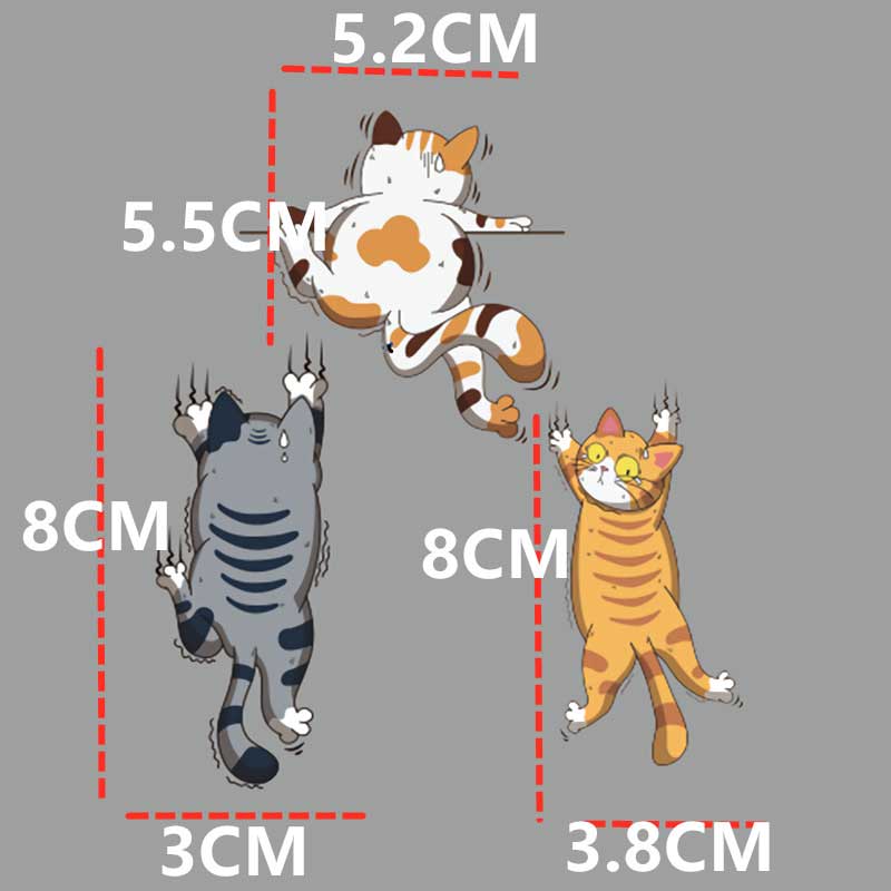 Cat Car Stickers - Small B