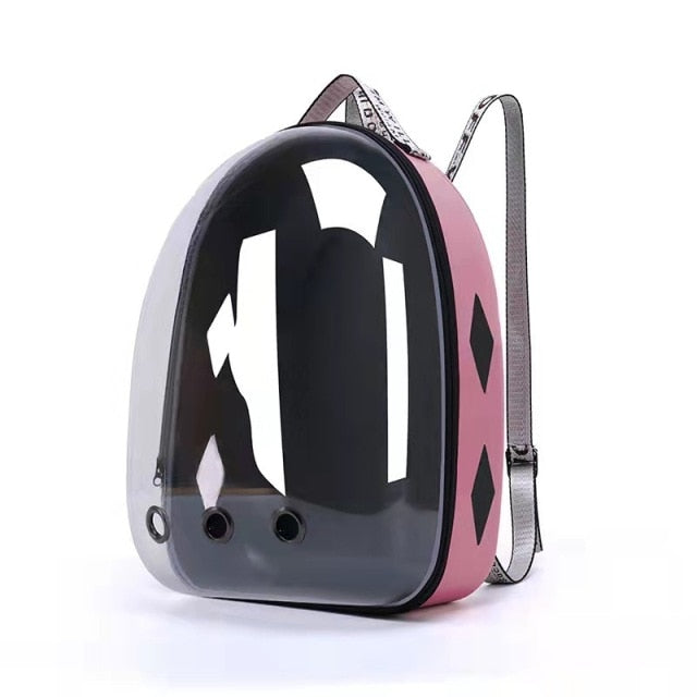 Cat Carrier Backpack - Red - Cat Carrier Backpack