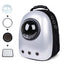 Cat Carrier Backpack for Large Cat - Silver White - Cat