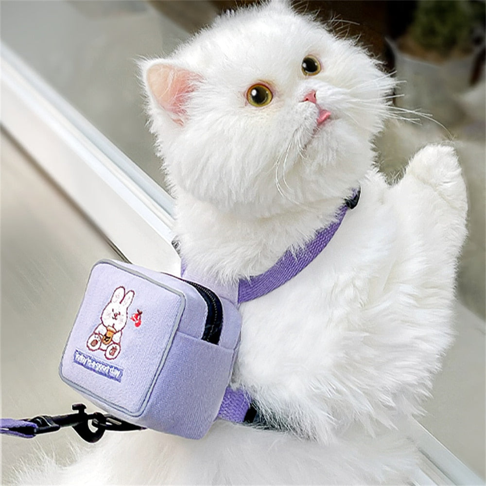 Cat Carrier Harness - cat harness leash