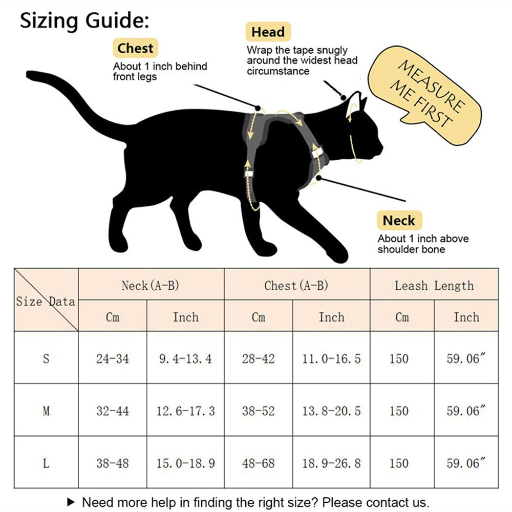Cat Carrier Harness - cat harness leash