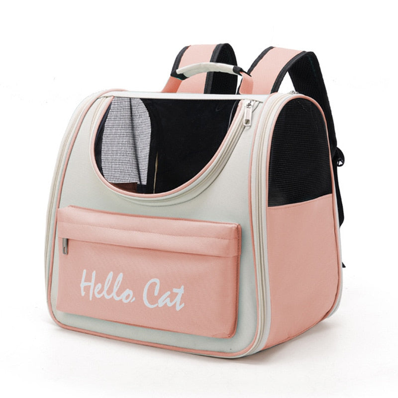 Cat Carry Backpack with Window - Pink - Cat Carry Backpack