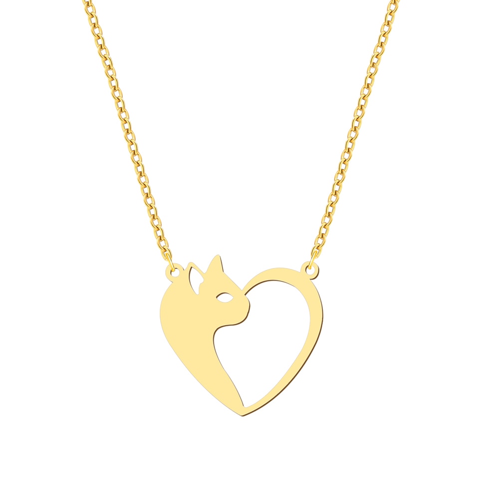 Cat Charm Necklace - Cat necklace