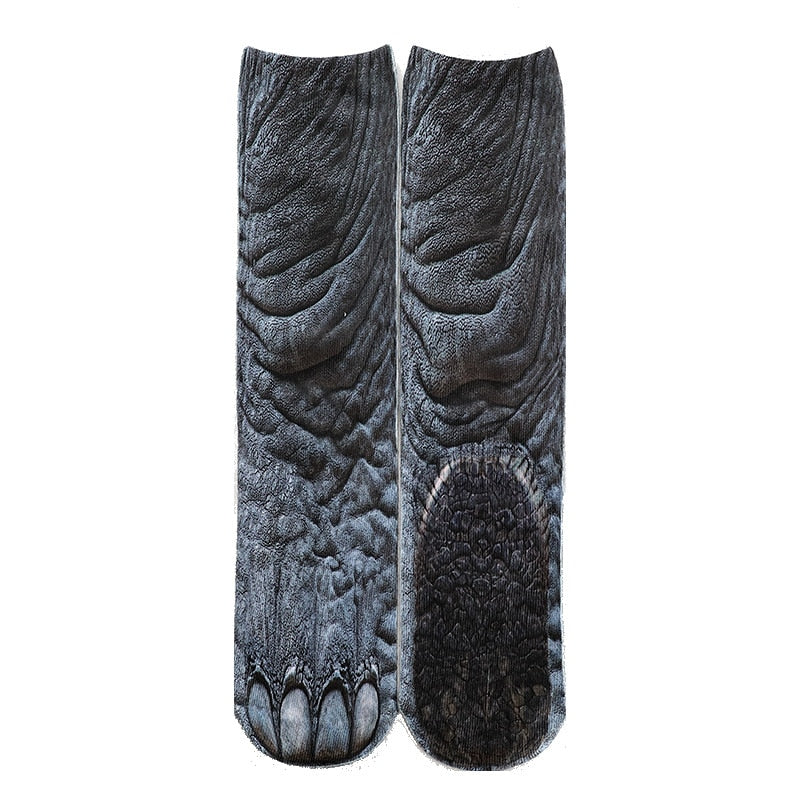 Cat Claw Socks - Charcoal / 20cm - Cat Socks