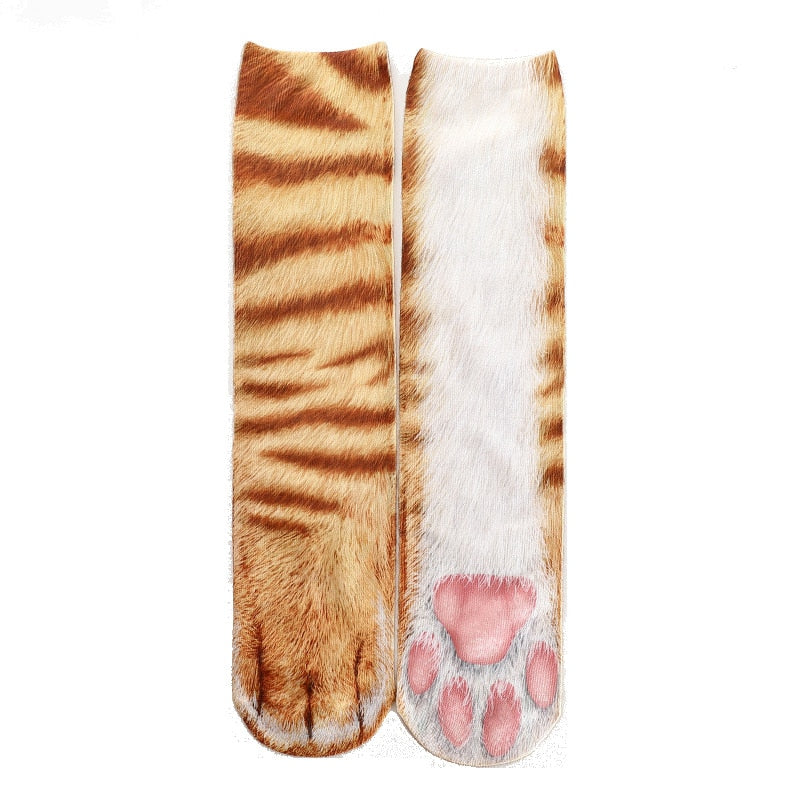 Cat Claw Socks - Orange / 20cm - Cat Socks