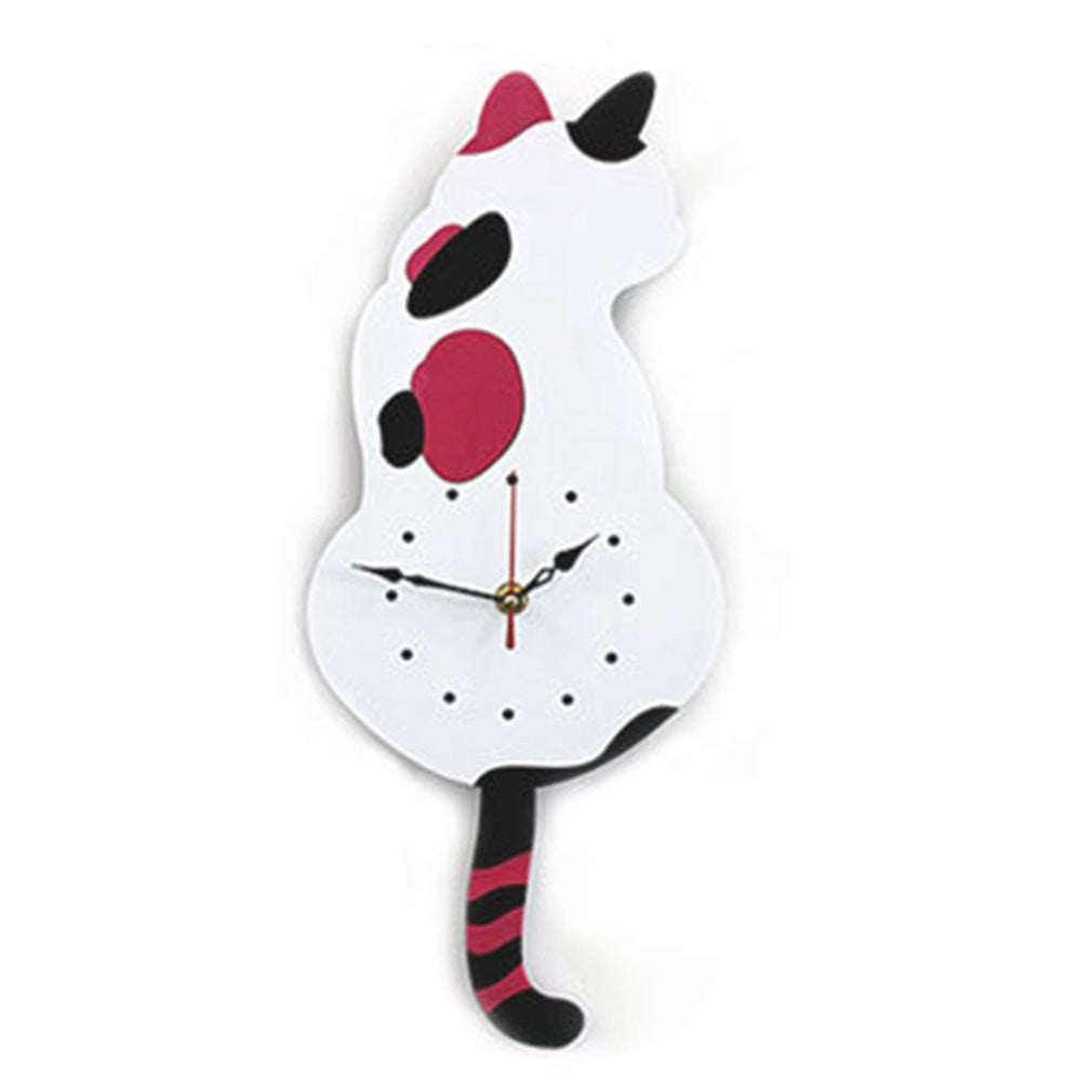 Cat Clock with Moving Tail