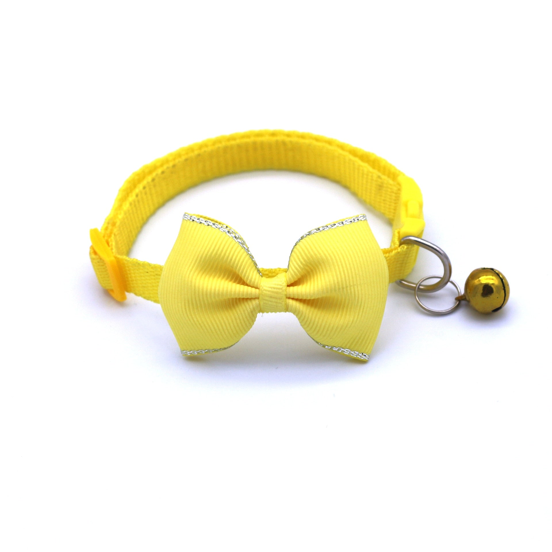 Cat Collars with Bells - Yellow - Cat collars