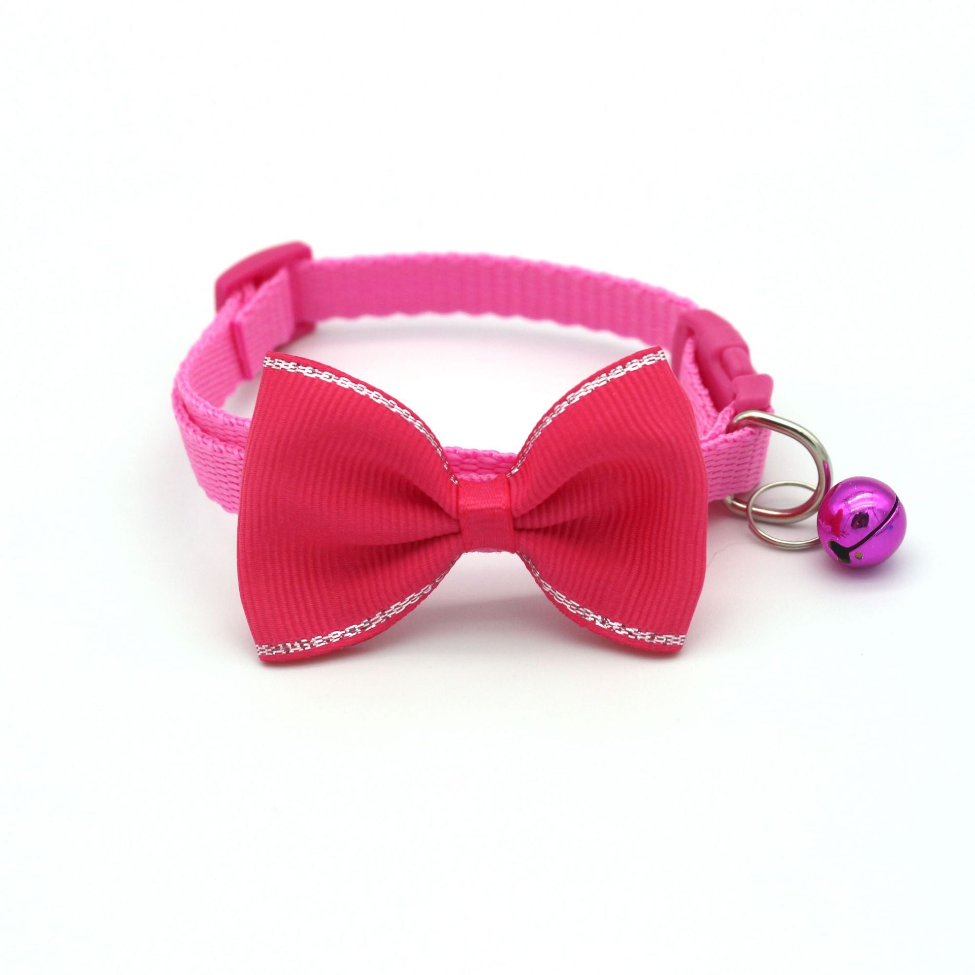 Cat Collars with Bells - Pink - Cat collars