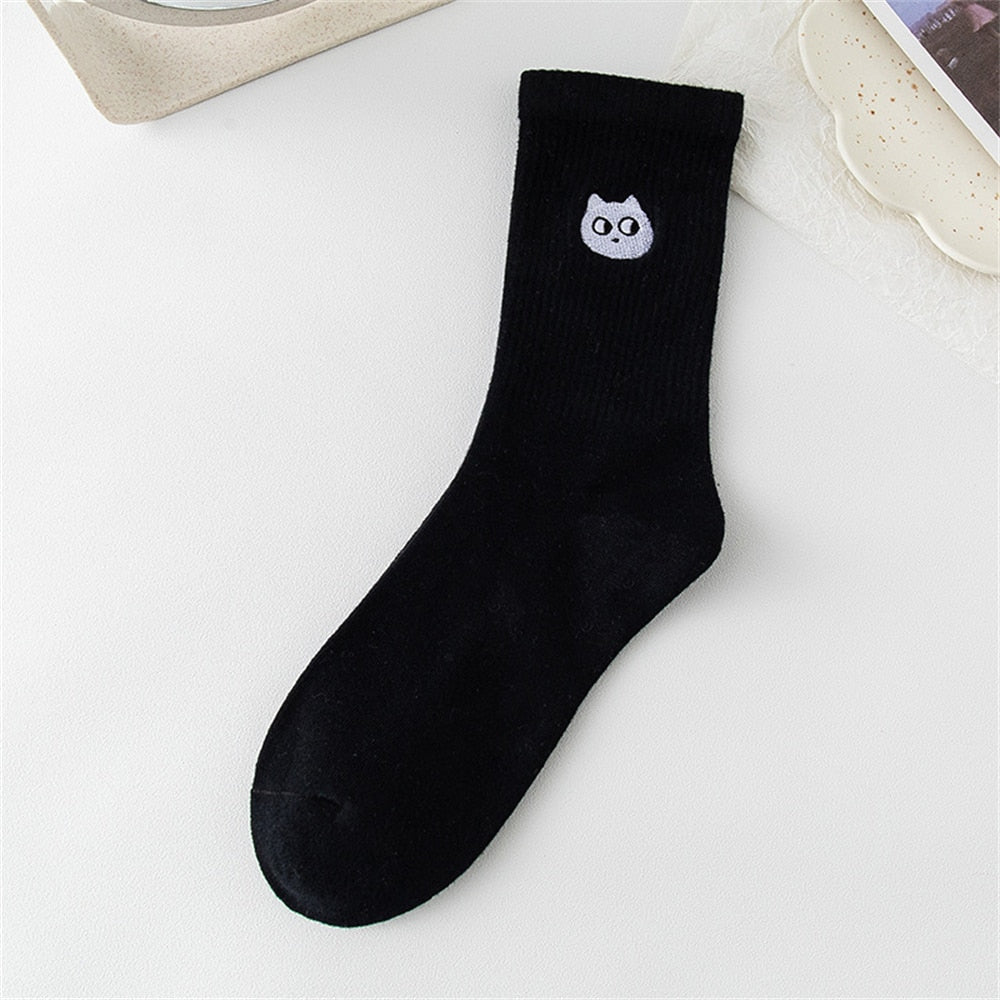 Cat Compression Socks - Black Cat - Cat Socks