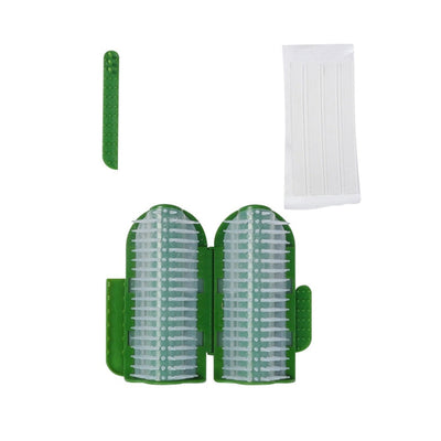 Cat Corner Brush - Green / United States