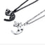 Cat Couple Necklace - Cat necklace