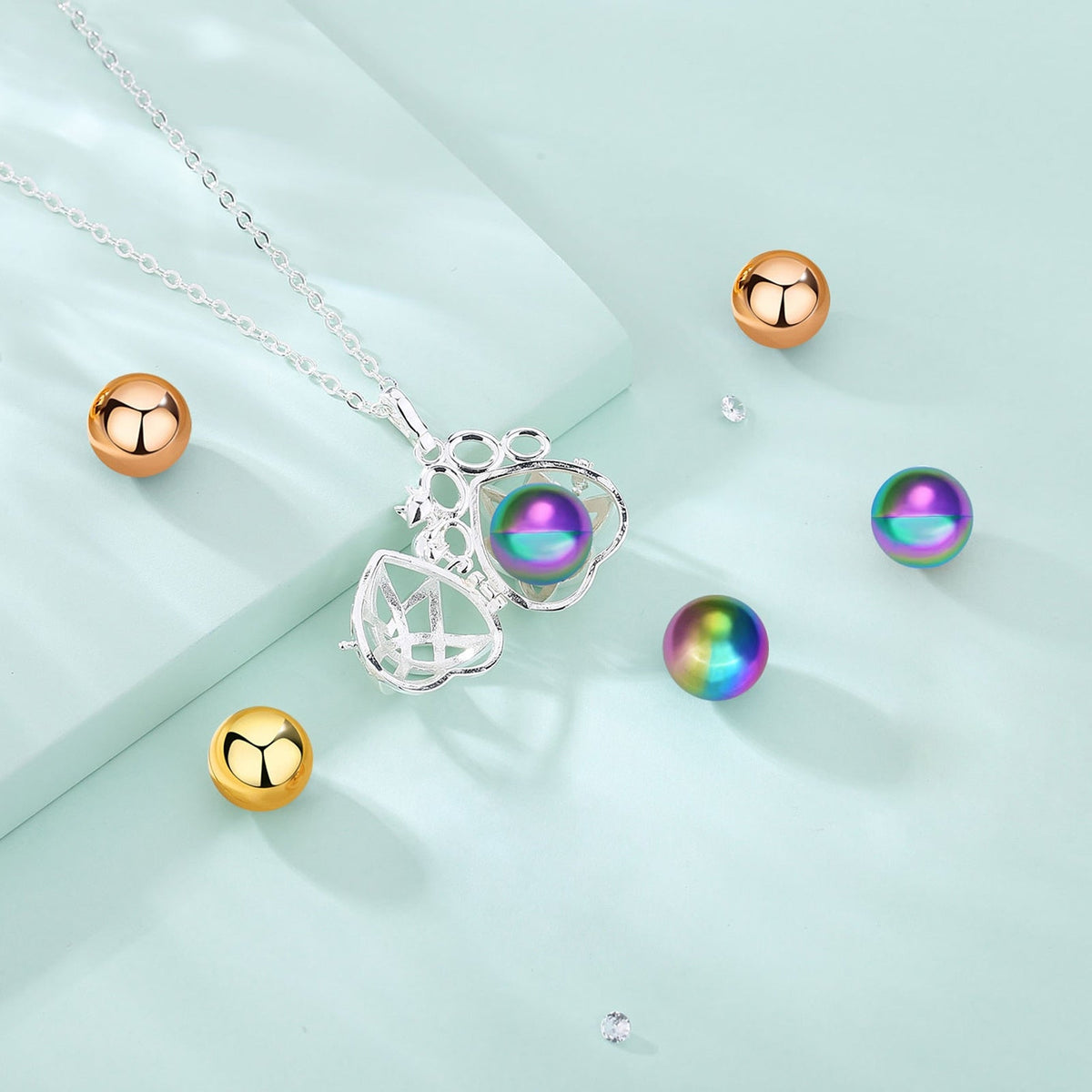 Cat Cremation Necklace - Cat necklace
