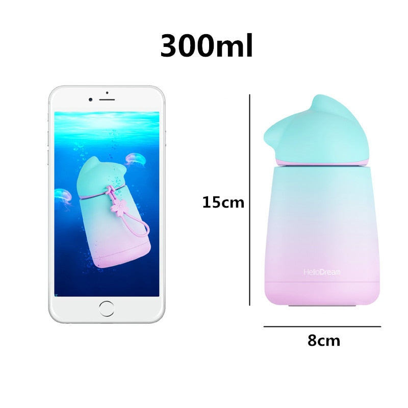 Cat Cute Paste Thermos