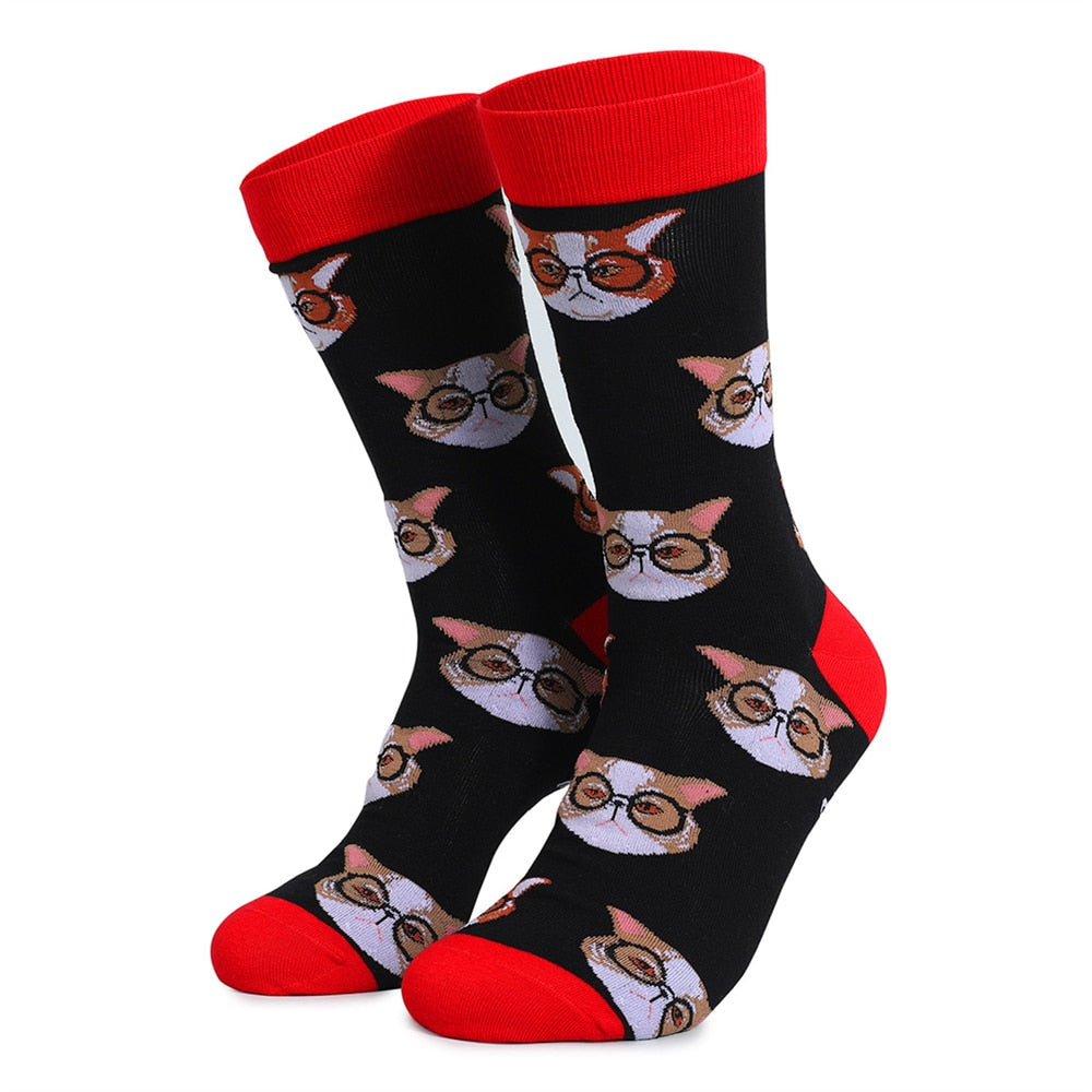 Cat Dad Socks - Cat Socks