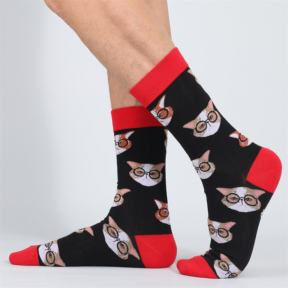 Cat Dad Socks - Cat Socks