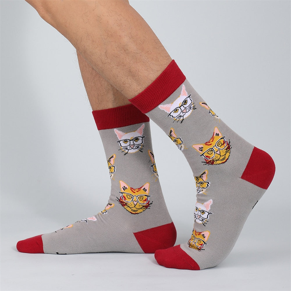 Cat Dad Socks - Cat Socks
