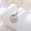 Cat Diamond Necklace - Cat necklace