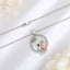 Cat Diamond Necklace - Cat necklace