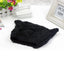 Cat Ear Knit Beanie - Black / One Size - Cat beanie