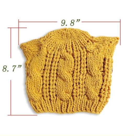 Cat Ear Knit Beanie - Cat beanie