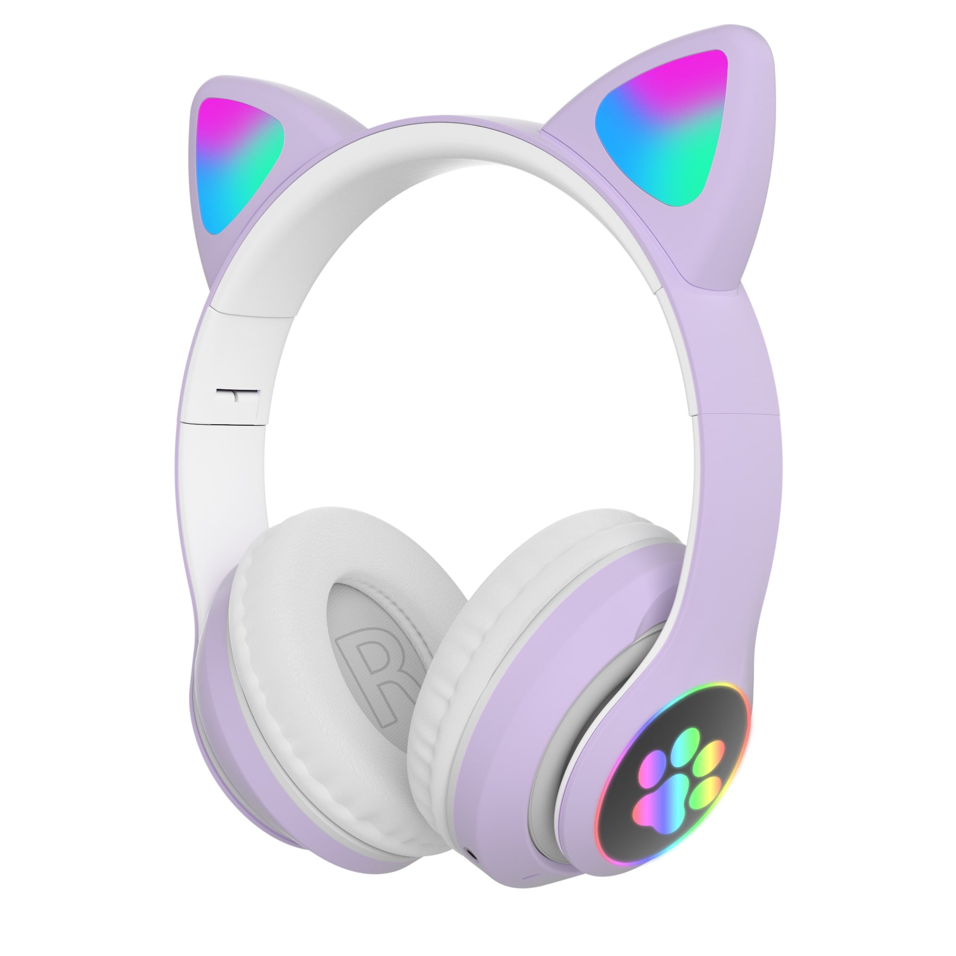 Cat Ears Headphones - Purple - Cat Ear Headphones