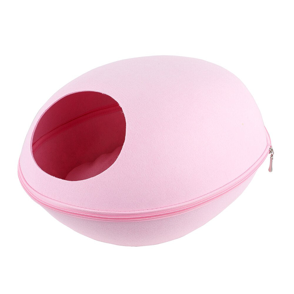 Cat Egg Bed - Pink