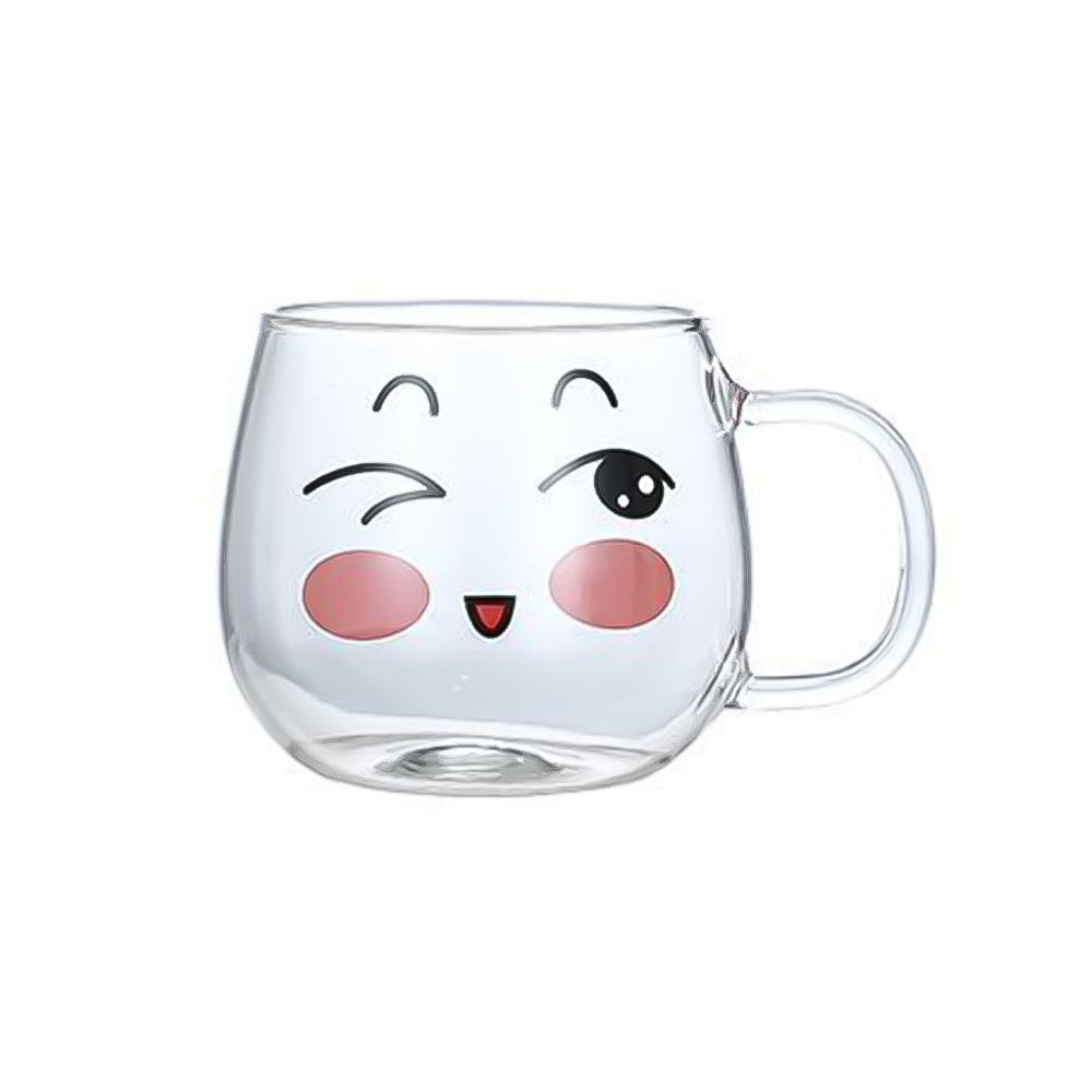Cat Emoji Mug - Blush / 200ml