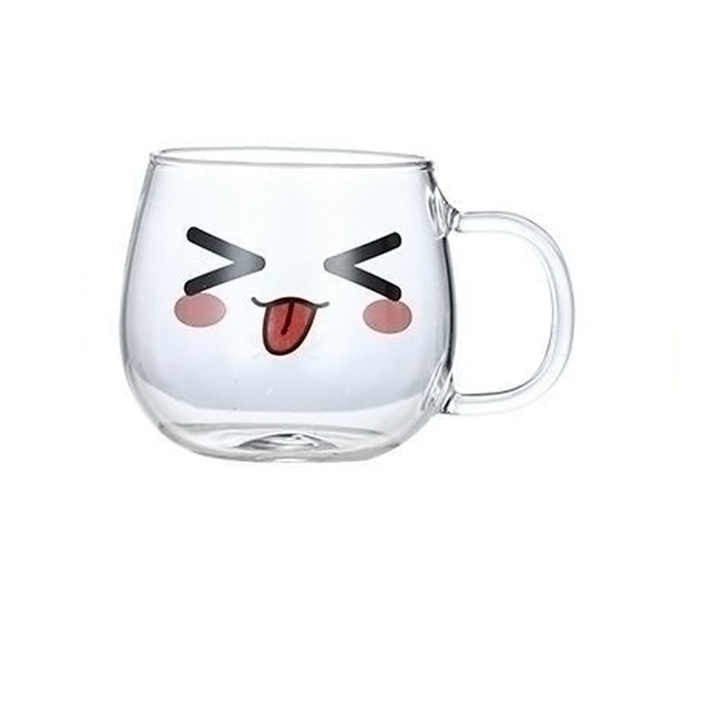 Cat Emoji Mug - Laugh / 200ml
