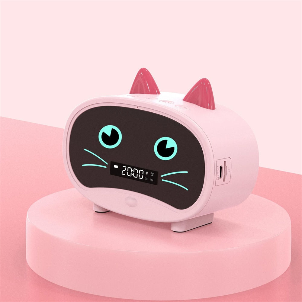 Cat Eye Clock - Pink