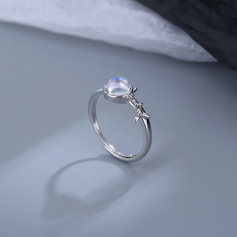 Cat Eye Diamond Ring - cat rings