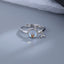 Cat Eye Diamond Ring - cat rings