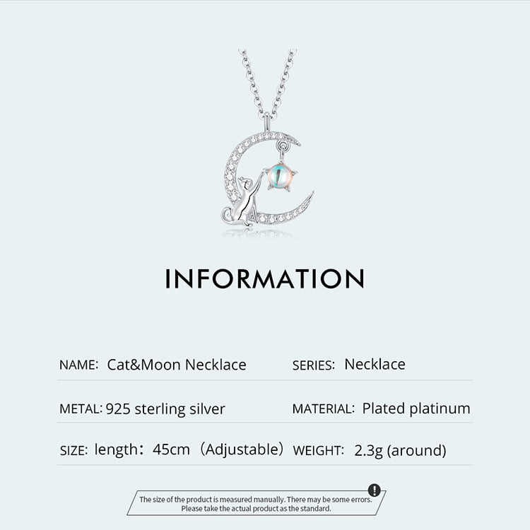 Cat Eye Necklace - Cat necklace