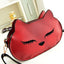 Cat Face Handbag - Red - Cat Handbag