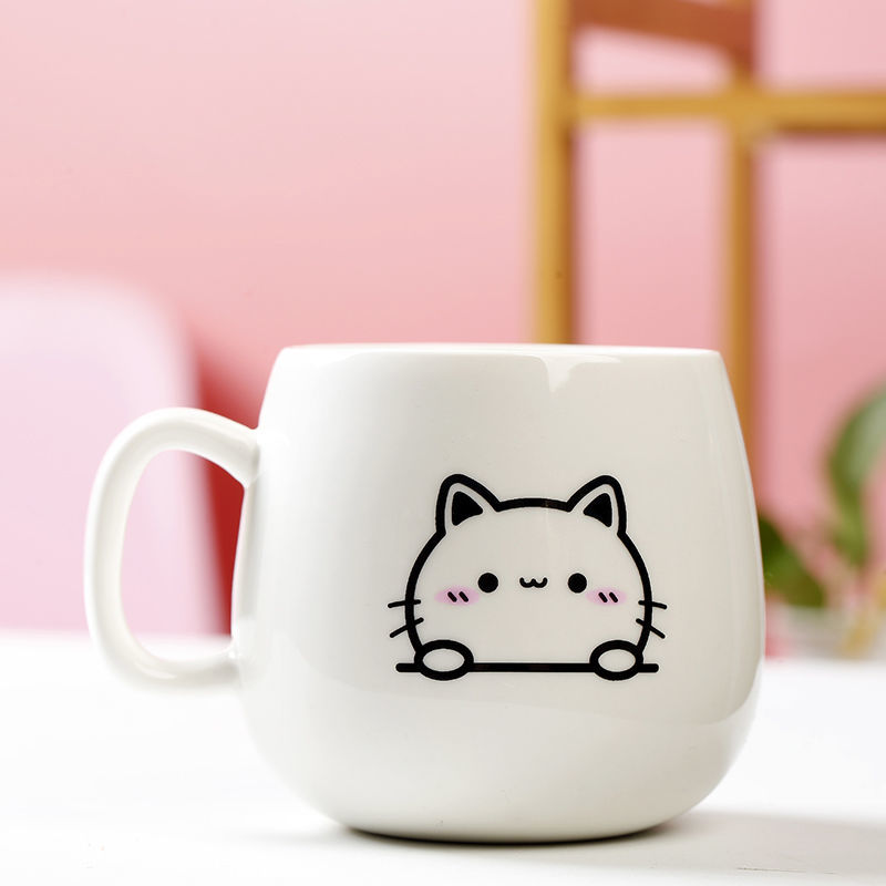 Cat Face Mug - Expect Cat / 350ml