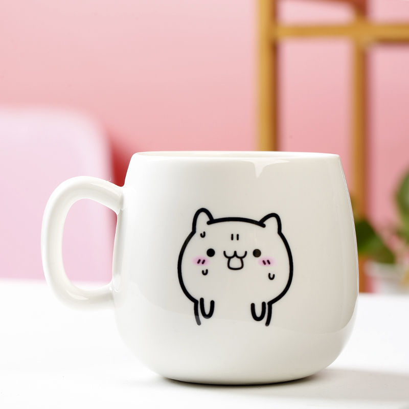 Cat Face Mug - Sweat Cat / 350ml