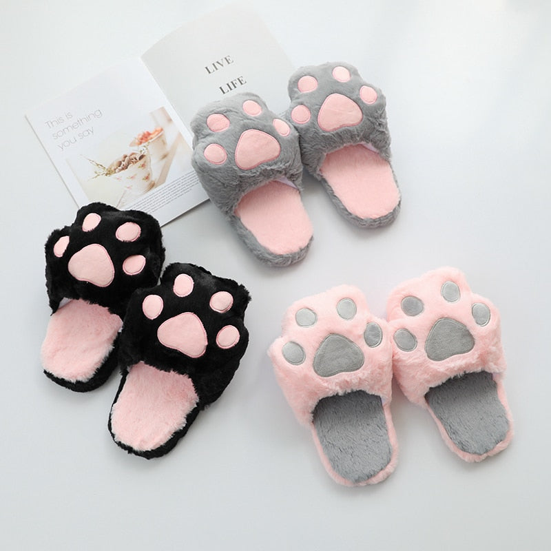 Cat Feet Slippers - Cat slippers