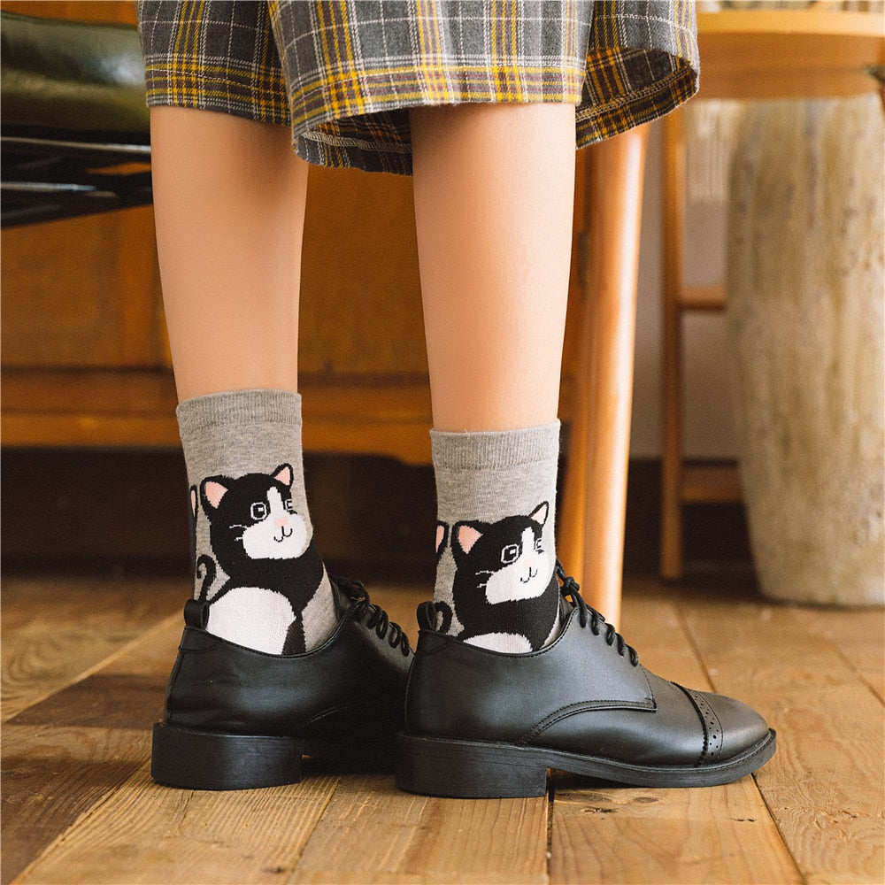 Cat Feet Socks - Cat Socks