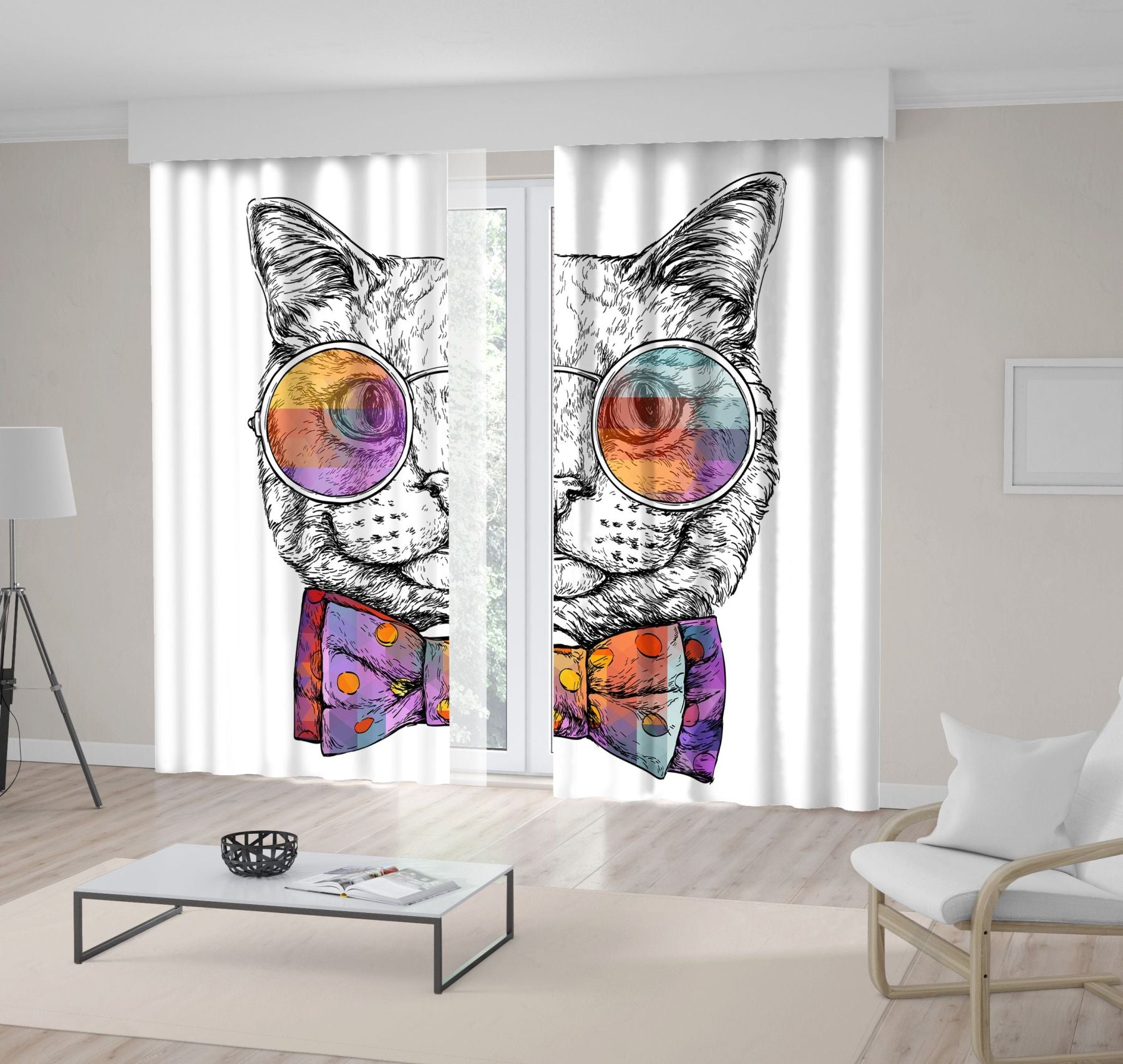 Cat Friendly Curtains - cat curtains