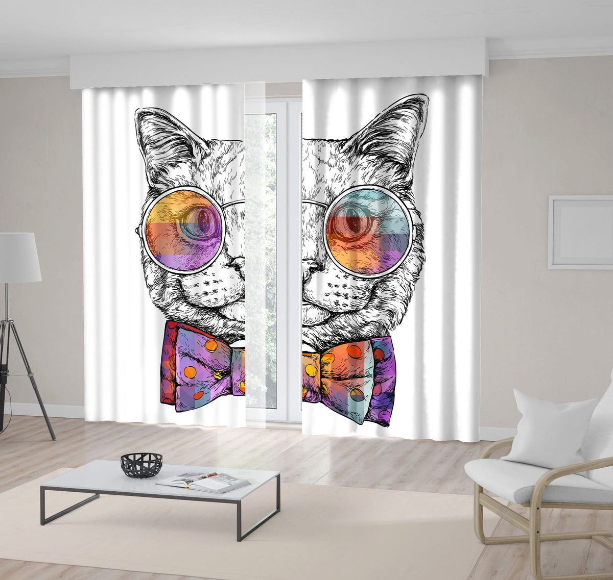 Cat Friendly Curtains - cat curtains