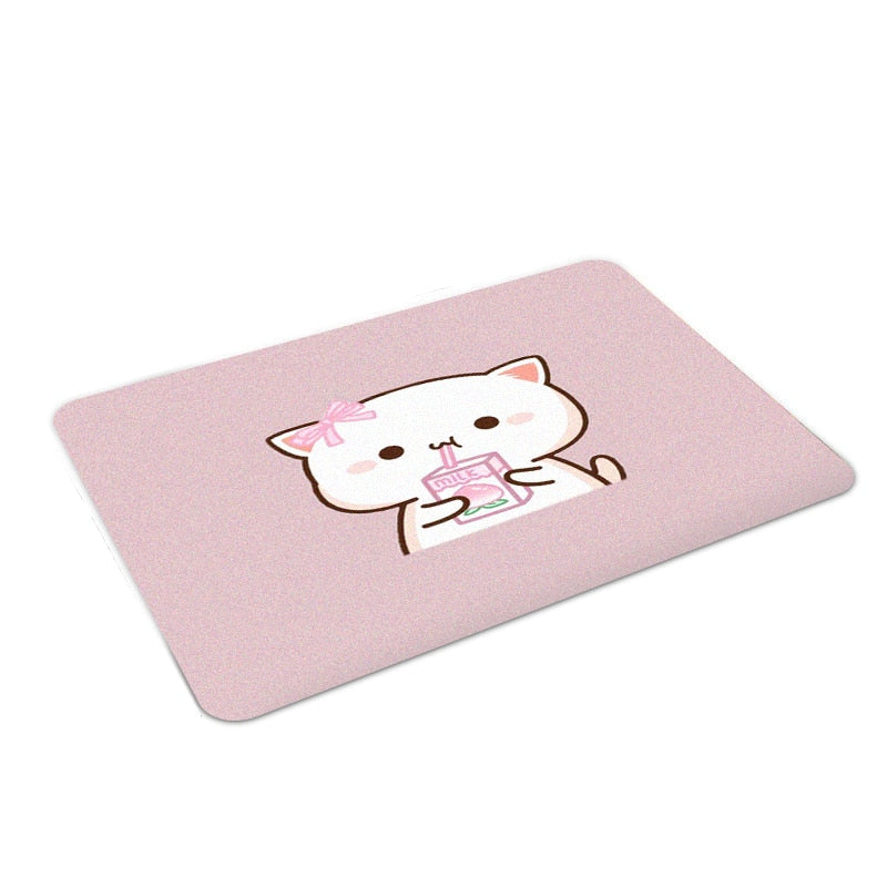 Cat Friendly Rugs - Pink / 40X60CM
