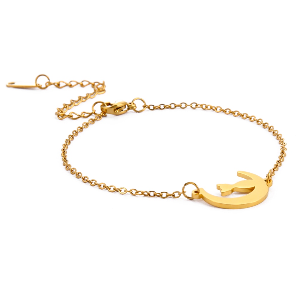 Cat Friendship Bracelet - Gold - Cat bracelet