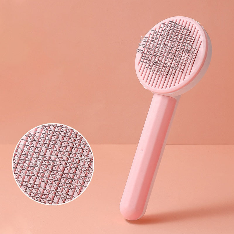 Cat Hair Brush - Pink