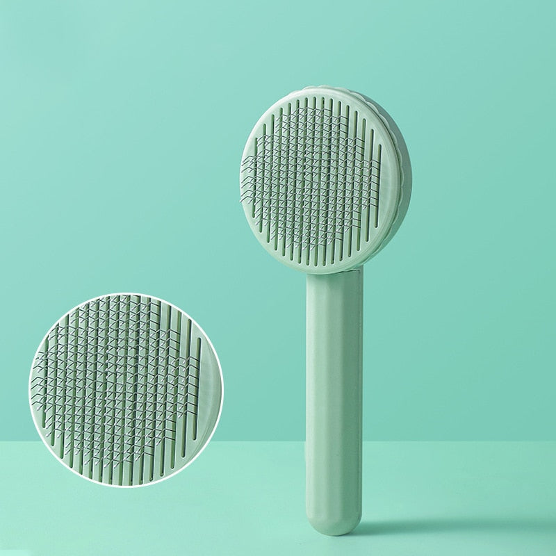 Cat Hair Brush - Green