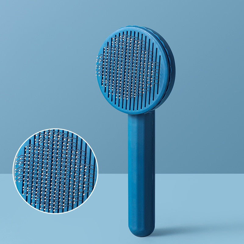Cat Hair Brush - Dark Blue