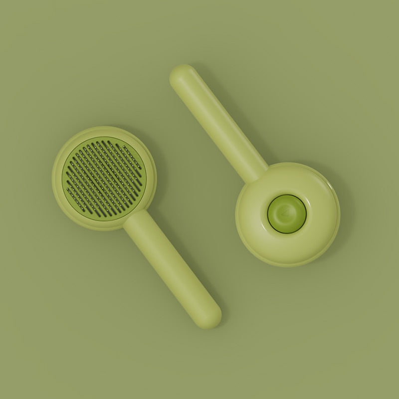 Cat Hair Remover Brush - Green