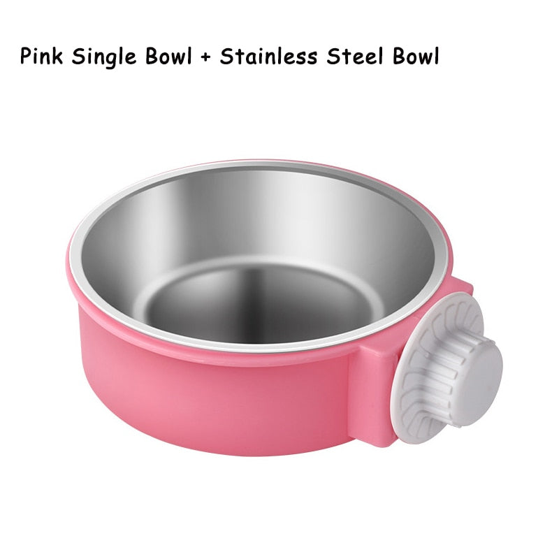 Cat Hanging Bowl - Pink / S - Cat Bowls