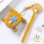 Cat Harness Leash with Backpack - Yellow Star / S - cat