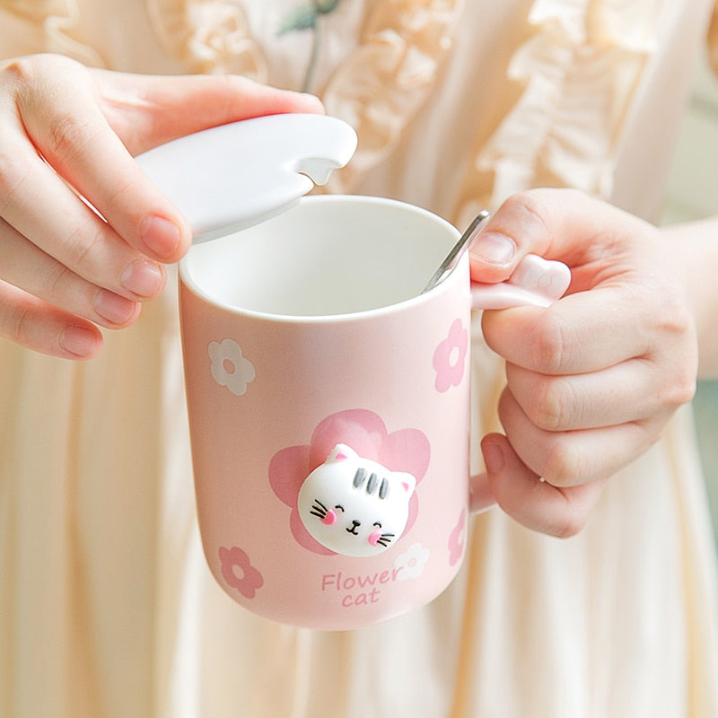 Cat Head Mug